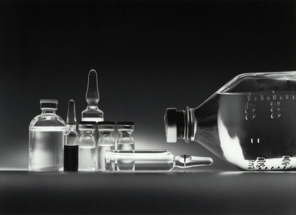 Medicine vials and ampoules